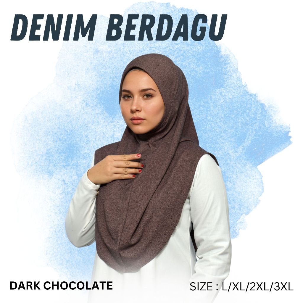 ⭐️ Sarung Denim Berdagu (Size L-3xl)