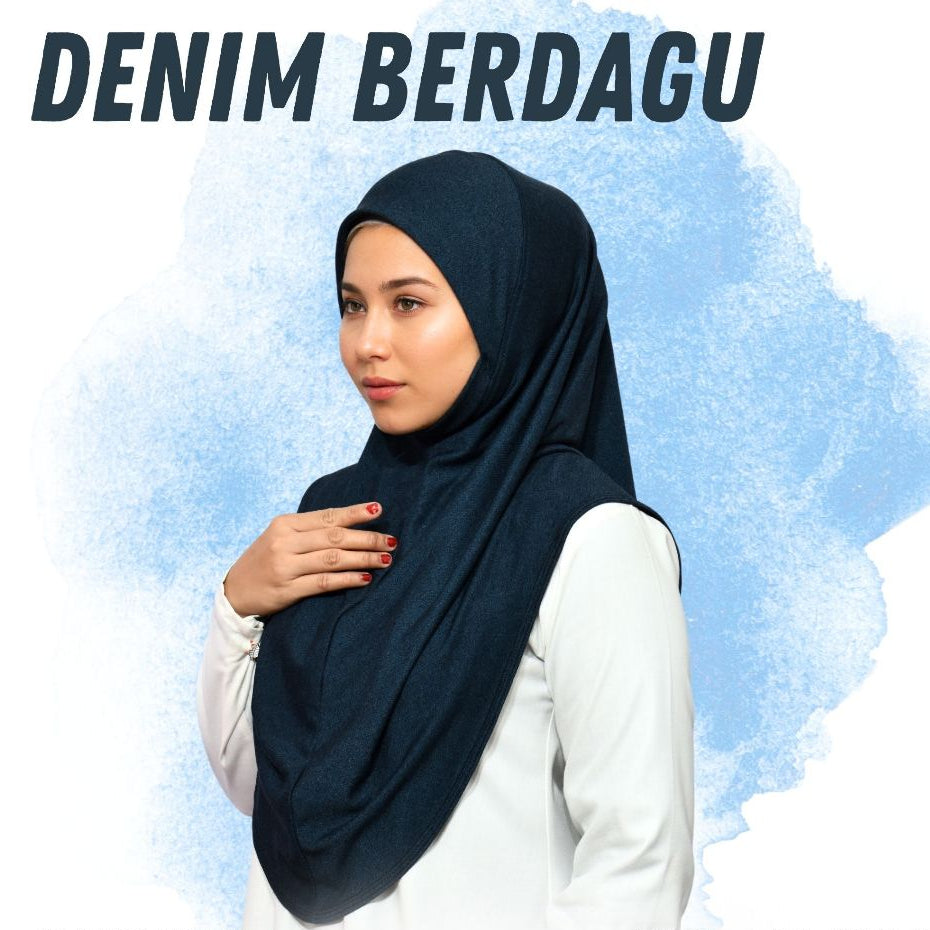 ⭐️ Sarung Denim Berdagu (Size L-3xl)