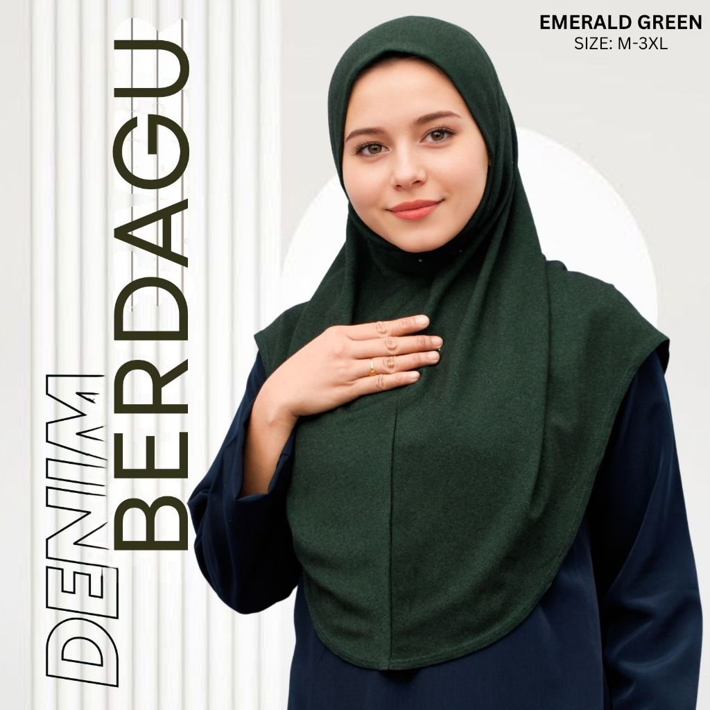 ⭐️ Sarung Denim Berdagu (Size L-3xl)