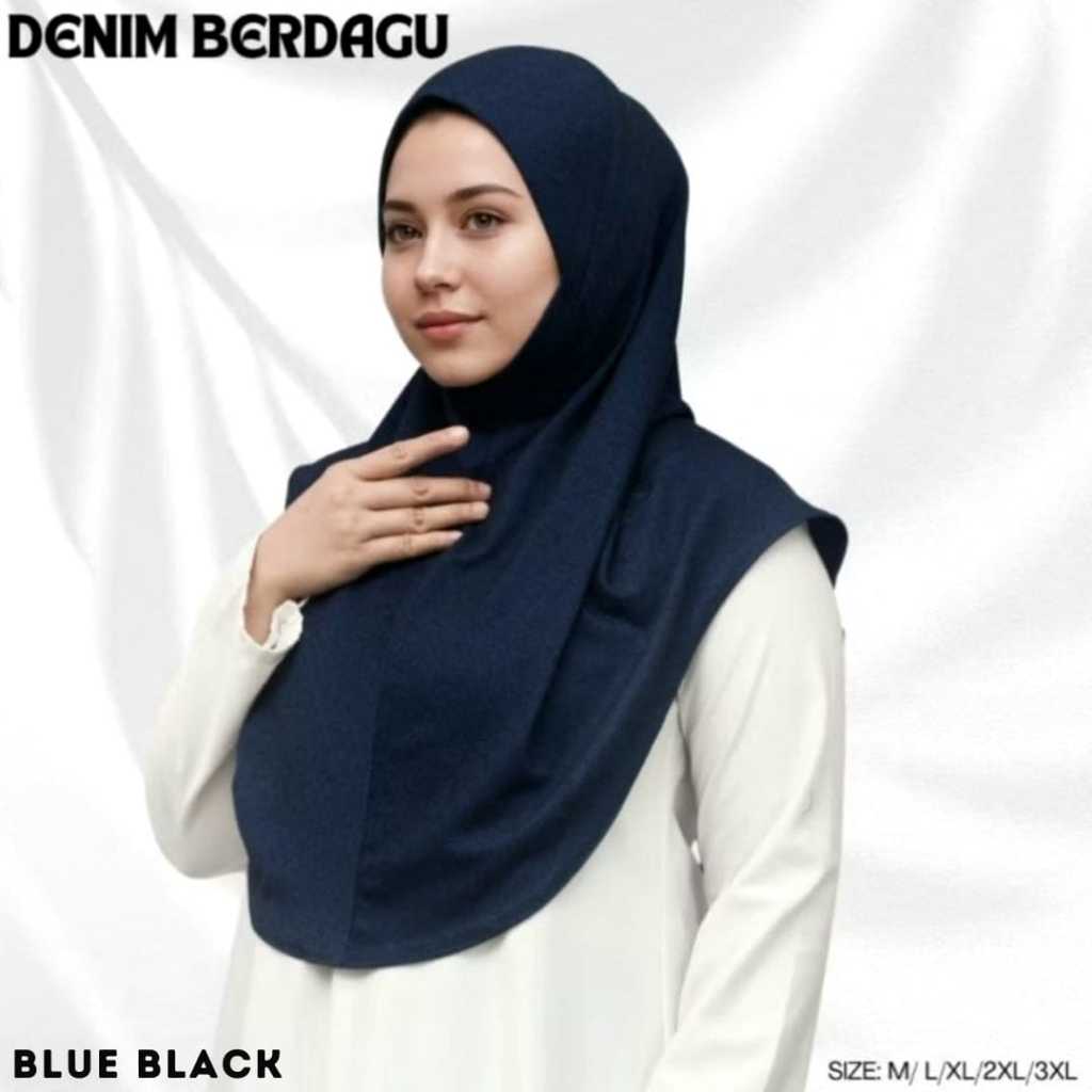 ⭐️ Sarung Denim Berdagu (Size L-3xl)