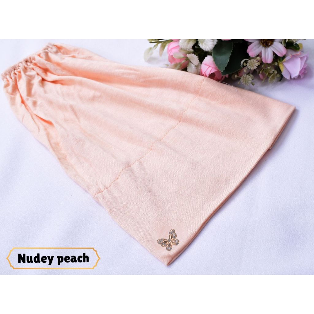 Inner Snowcap Butterfly ! Inner Tudung Muslimah Kain Cotton Jersey