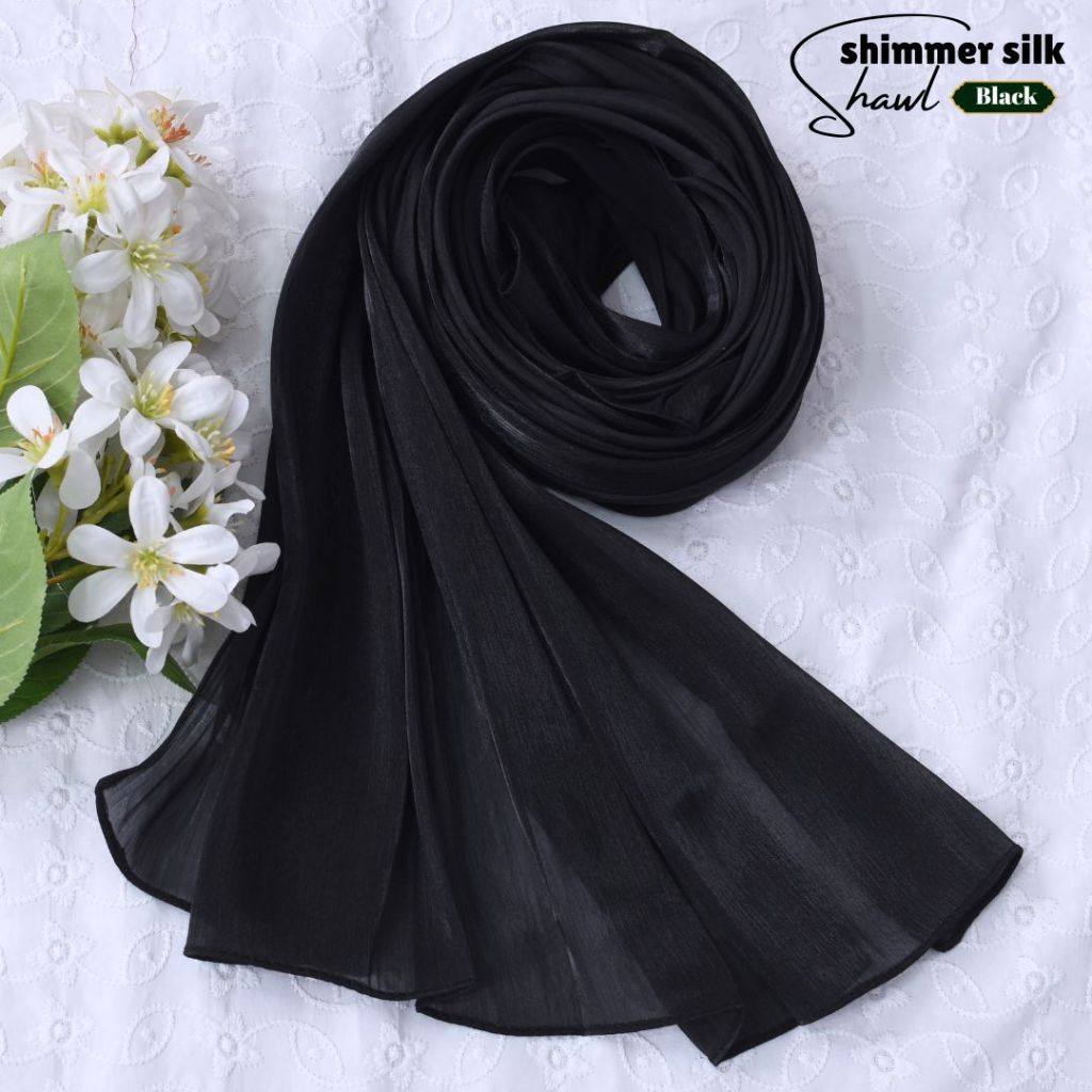 Shawl Shimmering Silk | Satin Shimmer Eksklusif