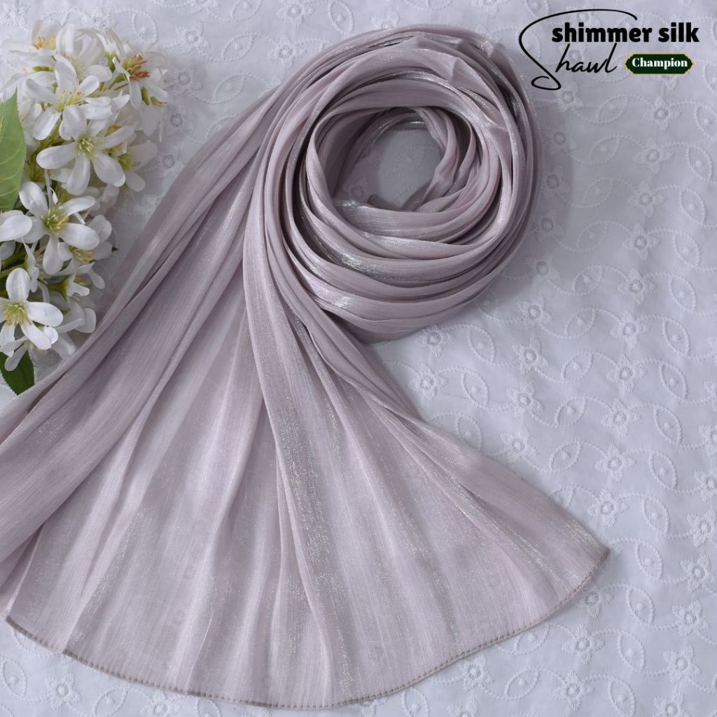 Shawl Shimmering Silk | Satin Shimmer Eksklusif