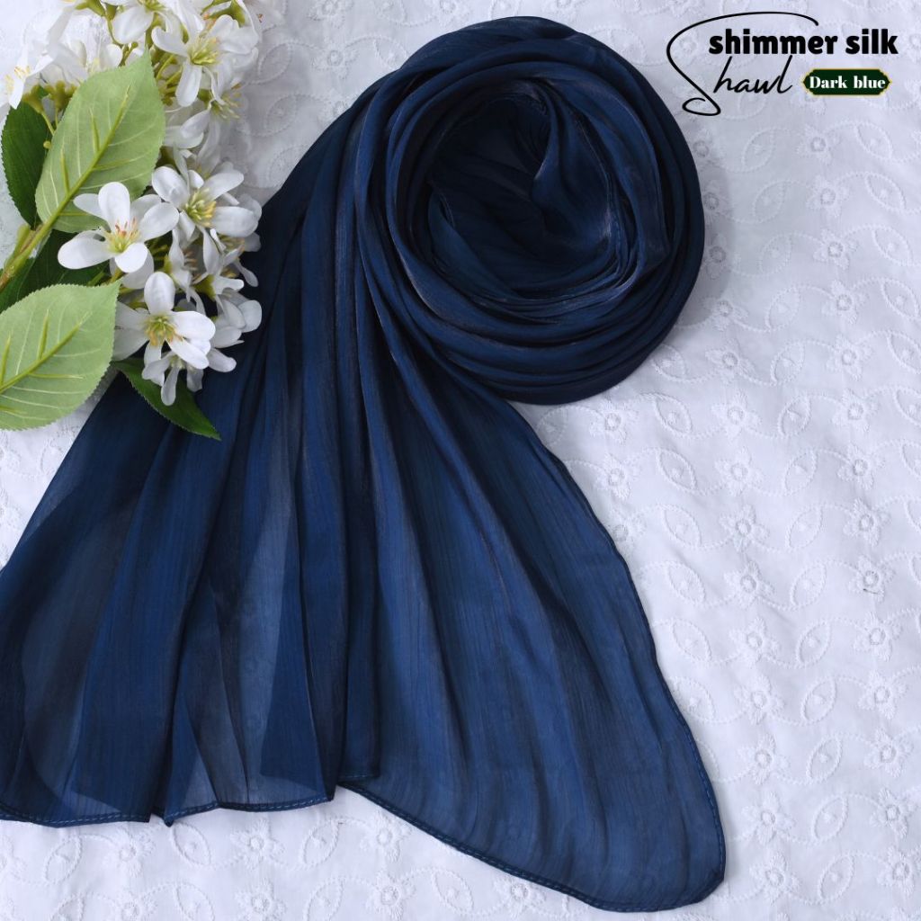 Shawl Shimmering Silk | Satin Shimmer Eksklusif