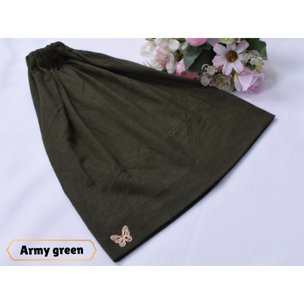 Inner Snowcap Butterfly ! Inner Tudung Muslimah Kain Cotton Jersey