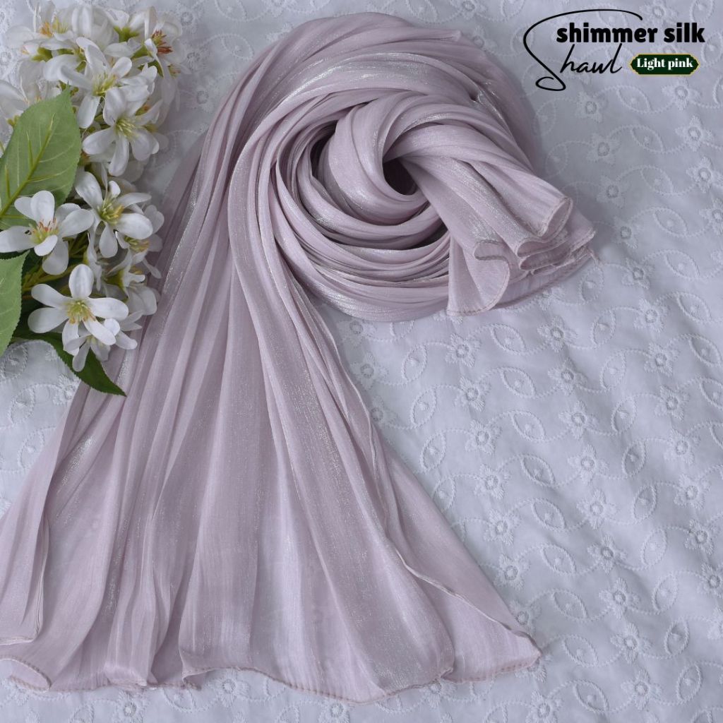 Shawl Shimmering Silk | Satin Shimmer Eksklusif