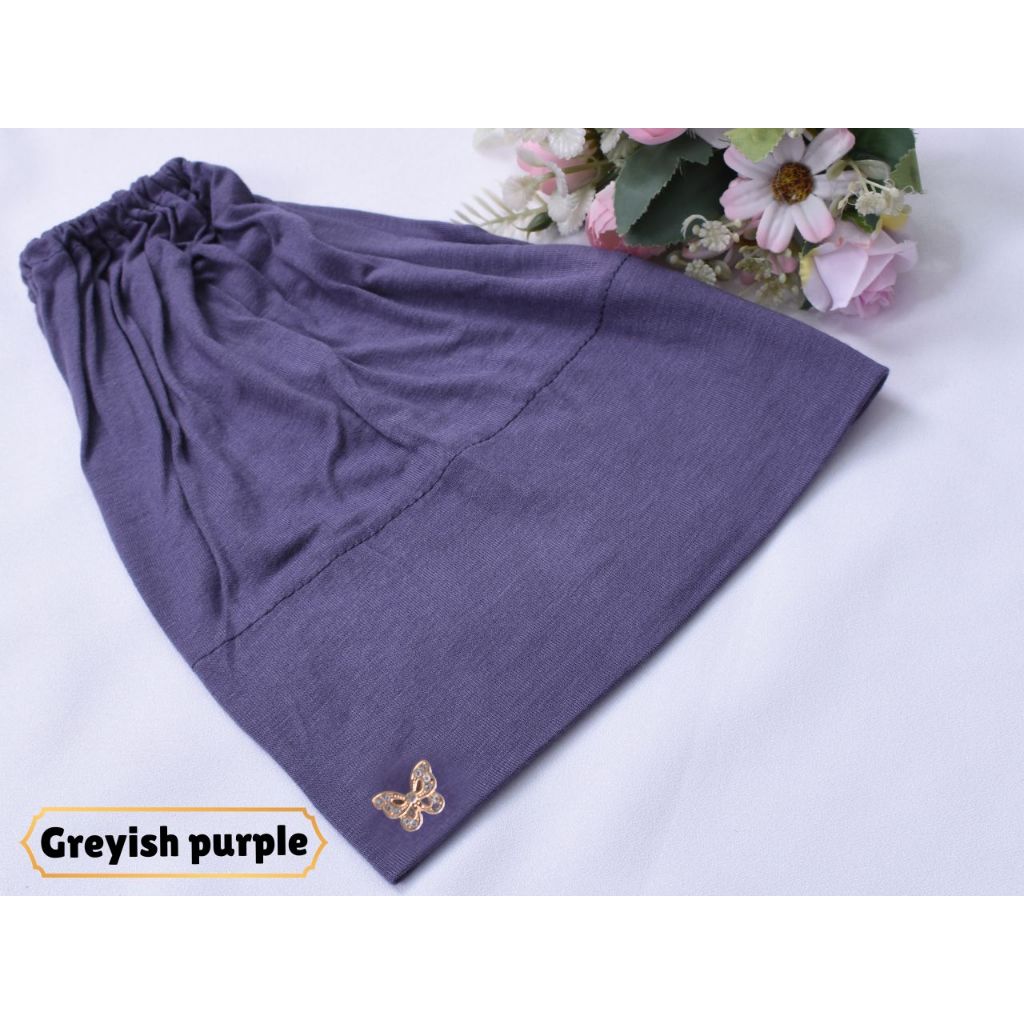 Inner Snowcap Butterfly ! Inner Tudung Muslimah Kain Cotton Jersey