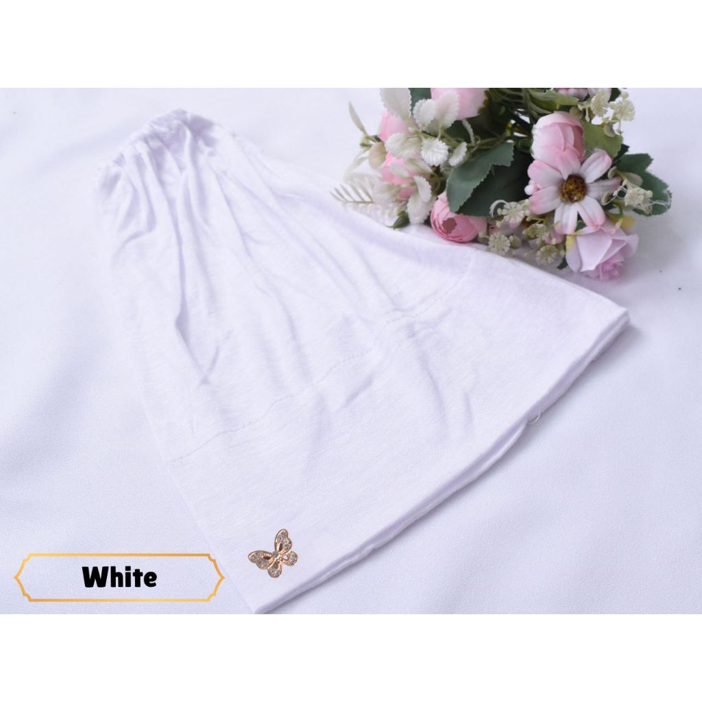 Inner Snowcap Butterfly ! Inner Tudung Muslimah Kain Cotton Jersey