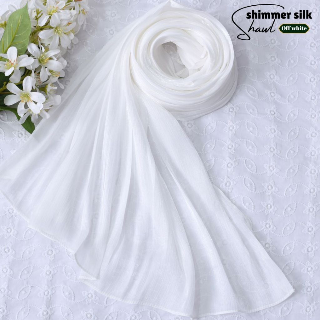 Shawl Shimmering Silk | Satin Shimmer Eksklusif
