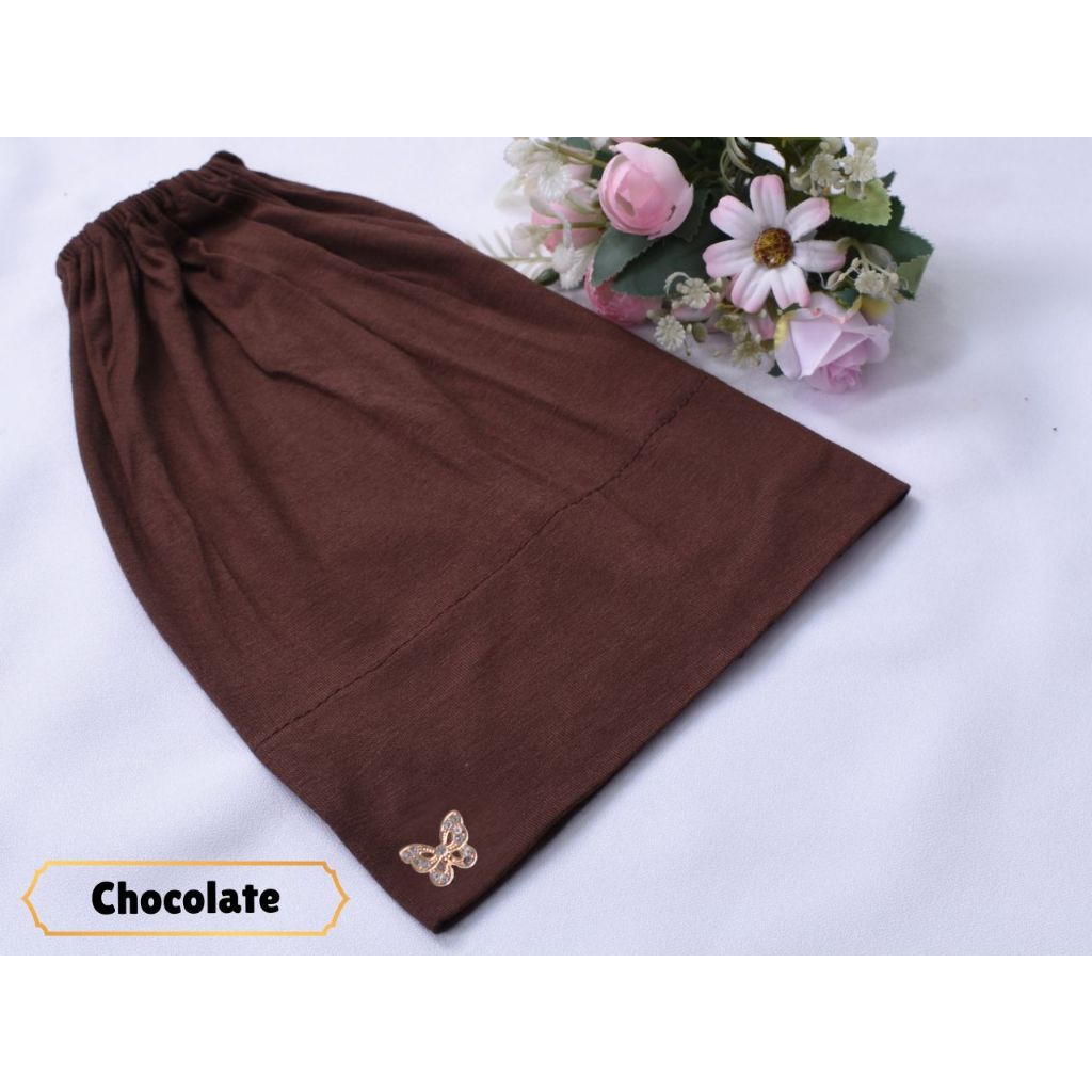 Inner Snowcap Butterfly ! Inner Tudung Muslimah Kain Cotton Jersey