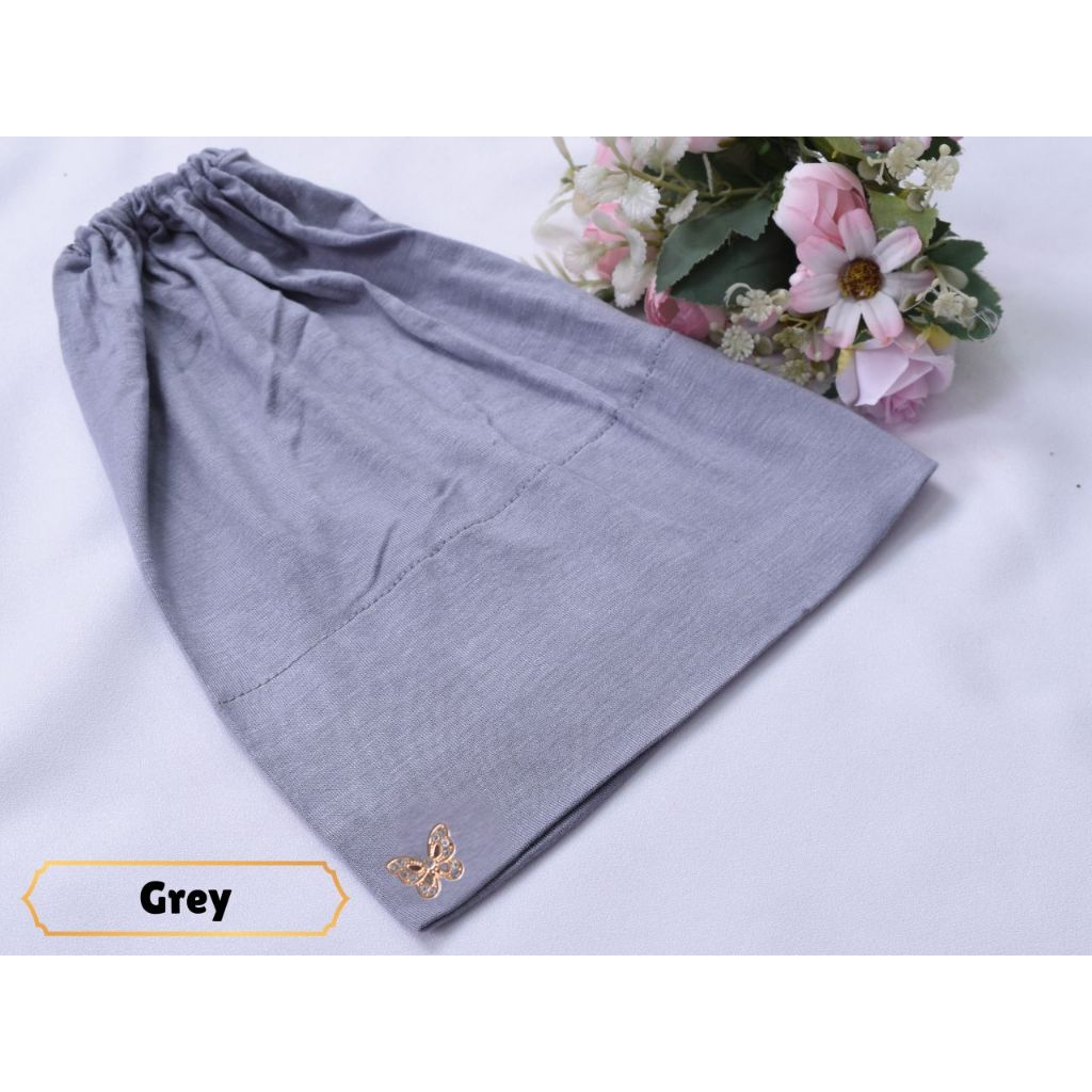 Inner Snowcap Butterfly ! Inner Tudung Muslimah Kain Cotton Jersey