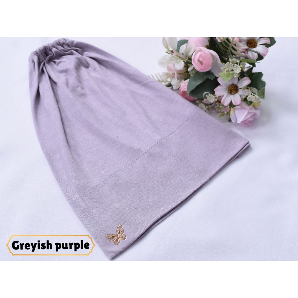 Inner Snowcap Butterfly ! Inner Tudung Muslimah Kain Cotton Jersey