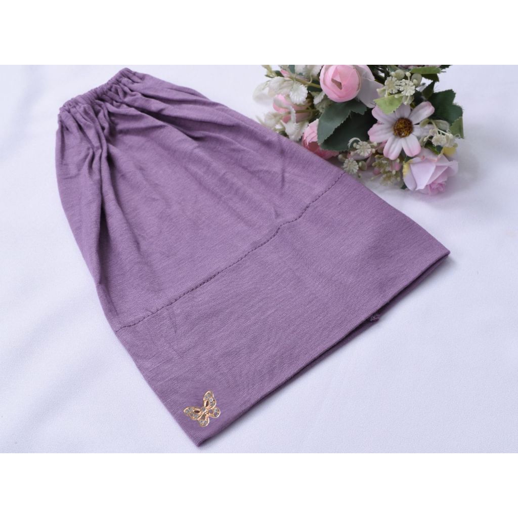 Inner Snowcap Butterfly ! Inner Tudung Muslimah Kain Cotton Jersey