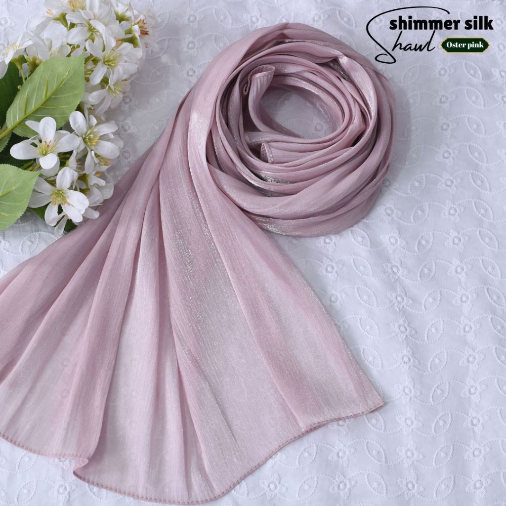 Shawl Shimmering Silk | Satin Shimmer Eksklusif